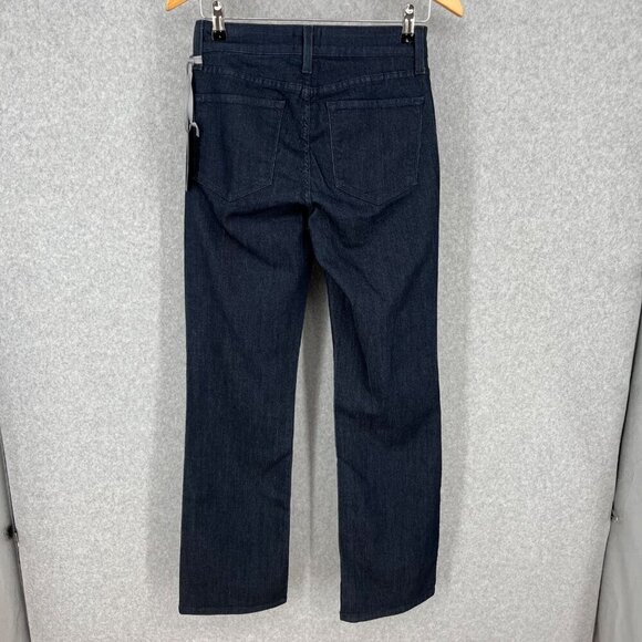 NYDJ Barbara Bootcut Jeans Size 2 Dark Wash Denim Slimming LiftxTuck Classic NEW - Picture 8 of 14